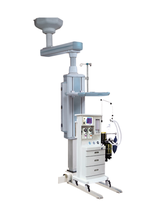 单臂电动麻醉塔（平座式）(图1)